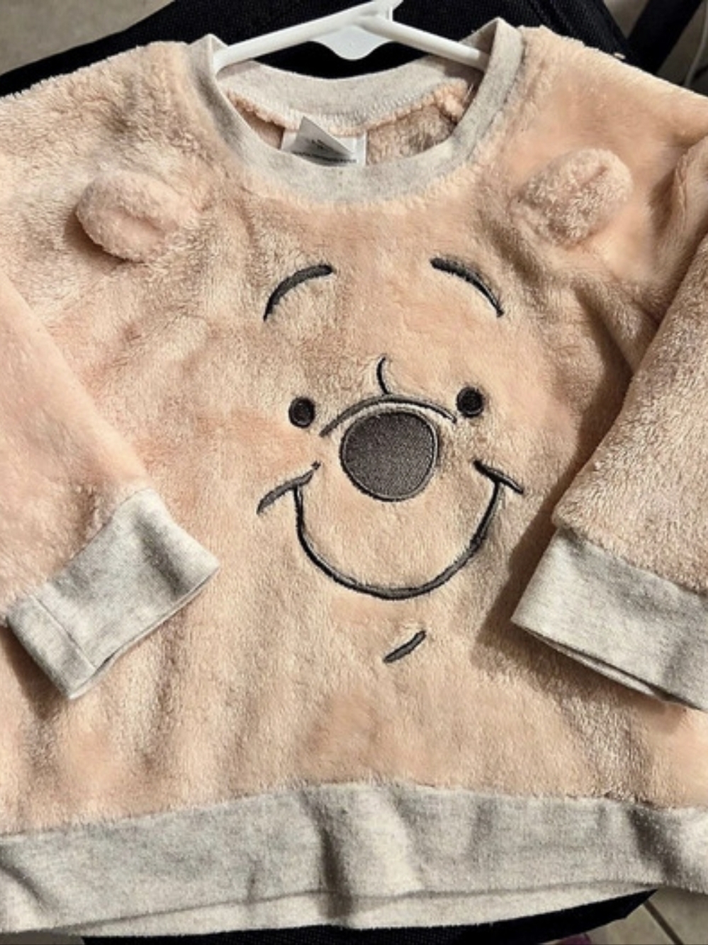 Disney Baby Winnie the Pooh Fuzzy Sherpa Sweatshirt